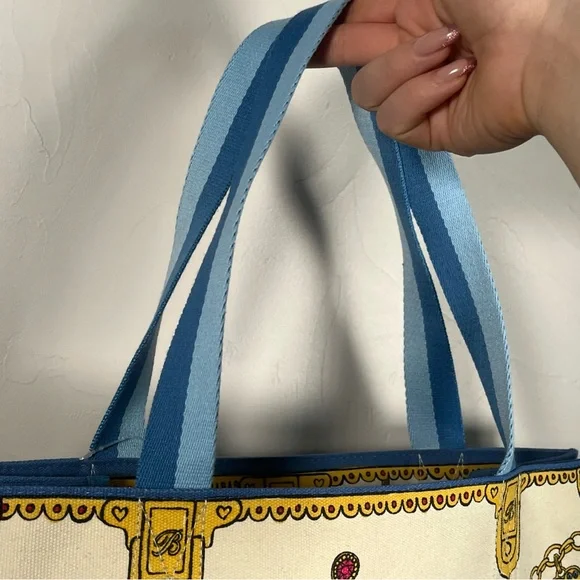 Brighton Glittering Love 2024 Large Canvas Tote Bag - NWT - Picture 10 of 15